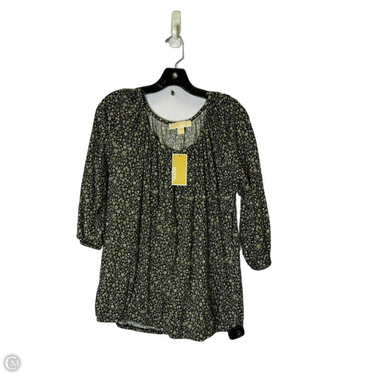 Top Short Sleeve By Cmc In Floral Print, Size: 1x