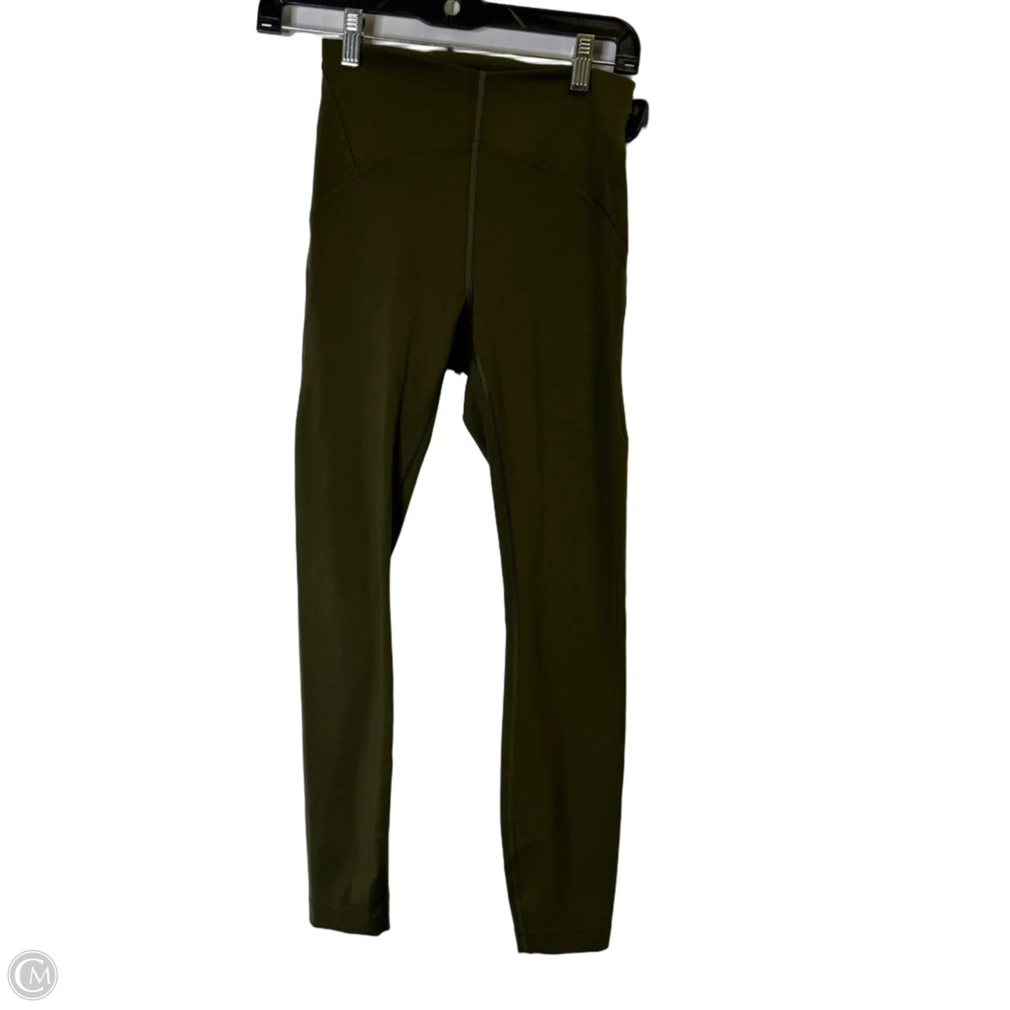 Athletic Leggings By Lululemon In Green, Size: 4