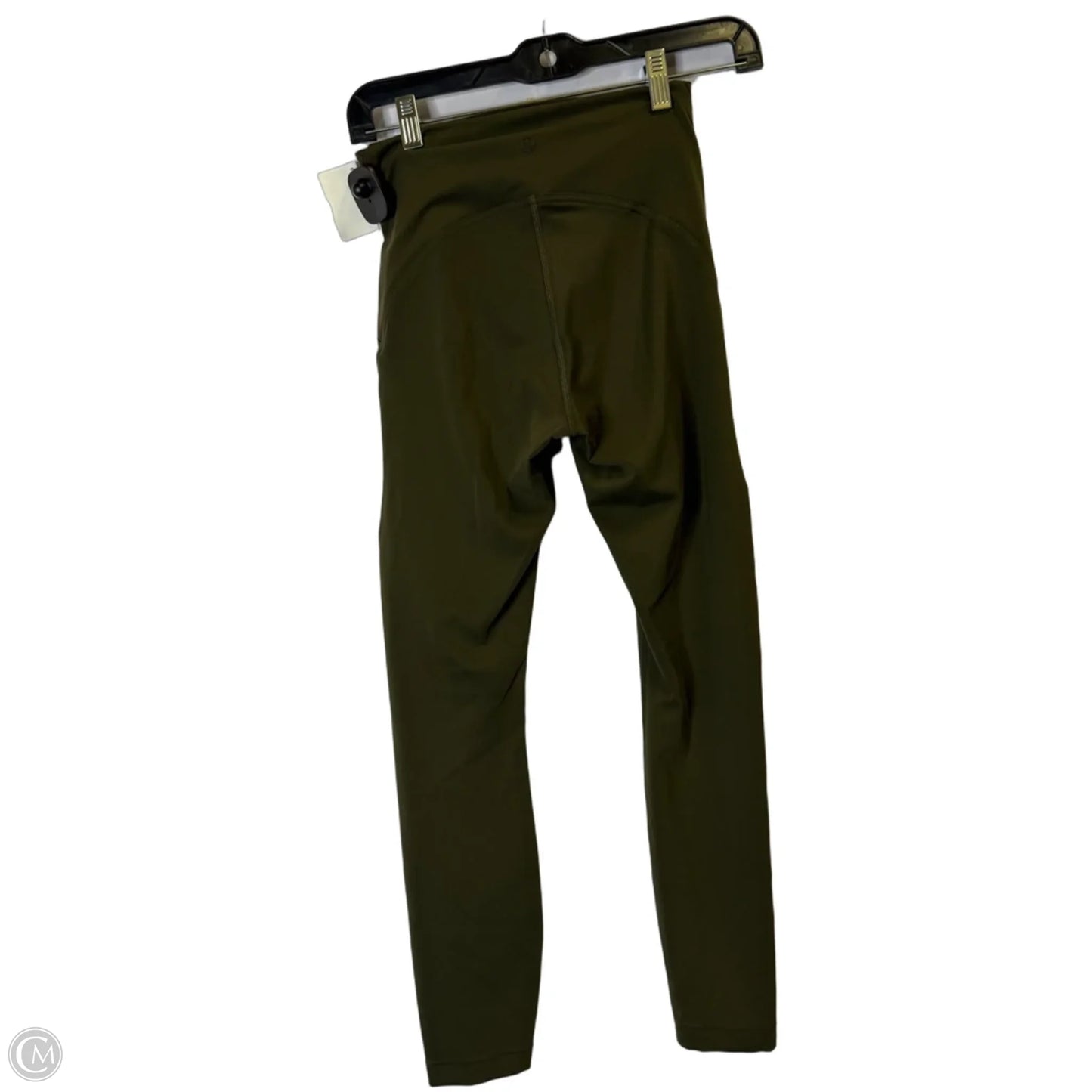 Athletic Leggings By Lululemon In Green, Size: 4