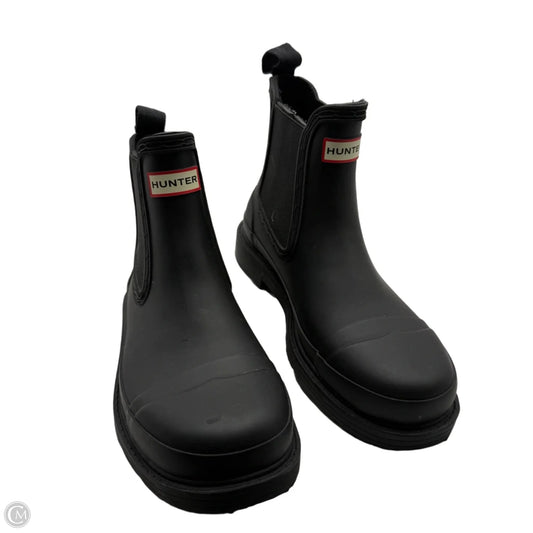 Boots Rain By Hunter In Black, Size: 6