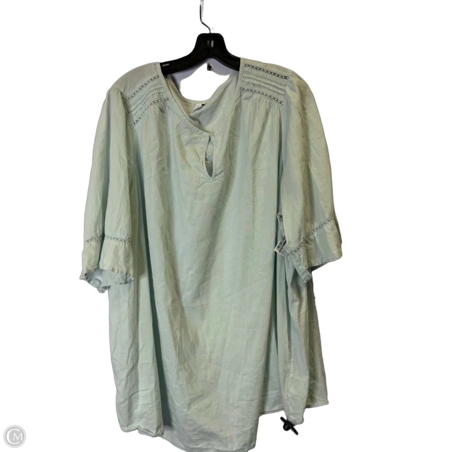 Top Short Sleeve By Old Navy In Blue, Size: 4x