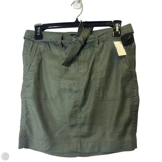 Skirt Mini & Short By Liverpool In Green, Size: 8