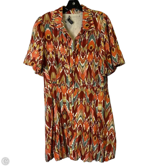 Dress Casual Short By A Love Story In Multi-colored, Size: L