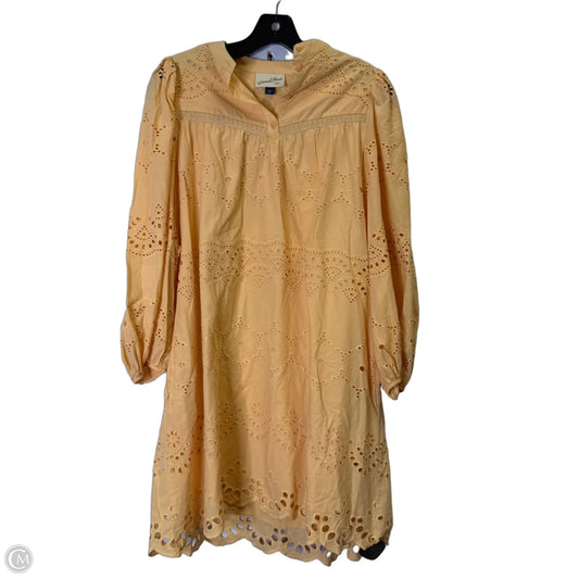 Dress Casual Short By Universal Thread In Orange, Size: S