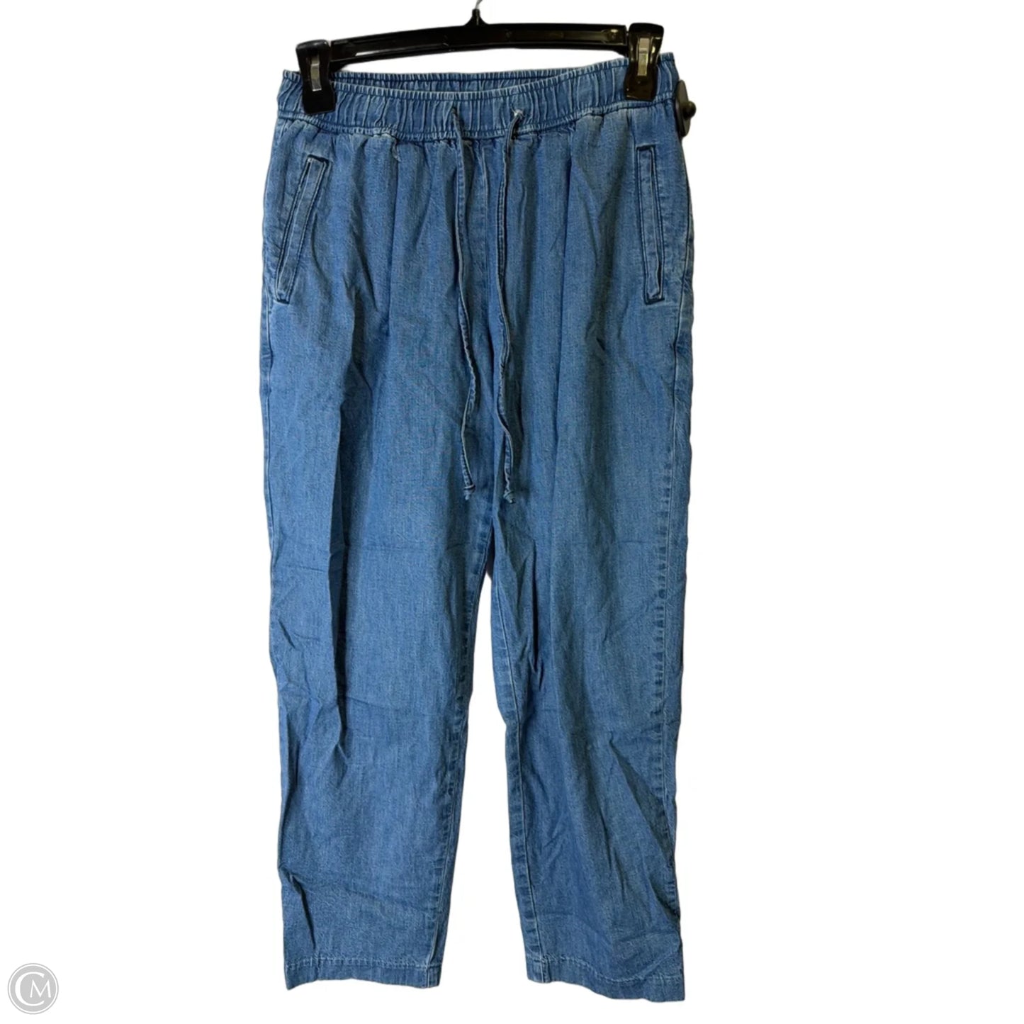 Jeans Wide Leg By Old Navy In Blue Denim, Size: S