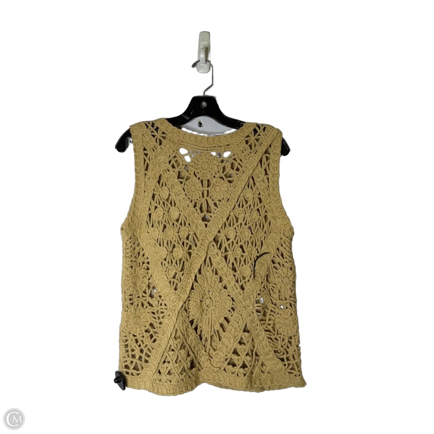 Top Sleeveless By Cato In Beige, Size: Xl