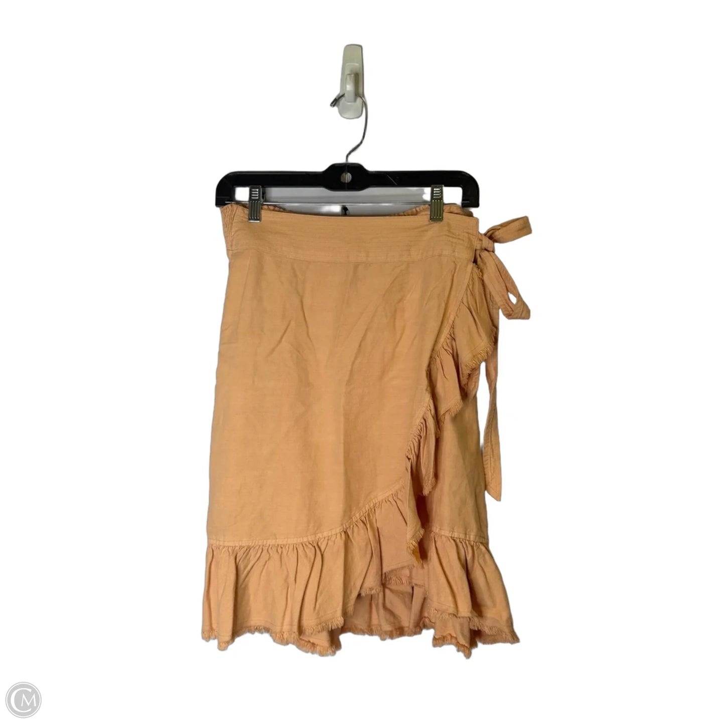 Skirt Midi By Pilcro In Peach, Size: Xl