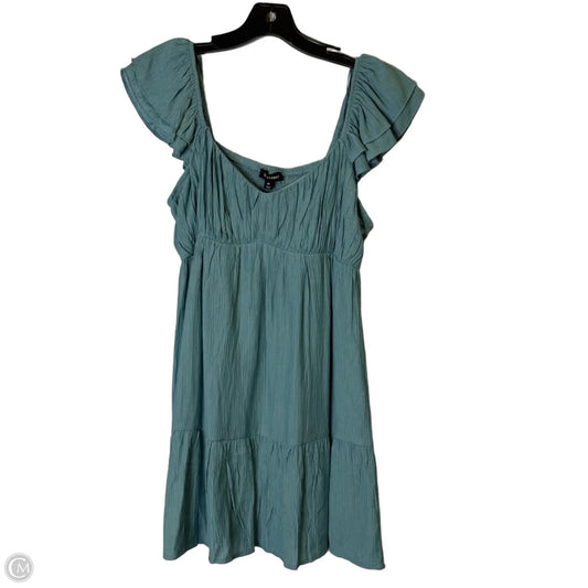 Dress Casual Short By Blu Pepper In Blue, Size: M