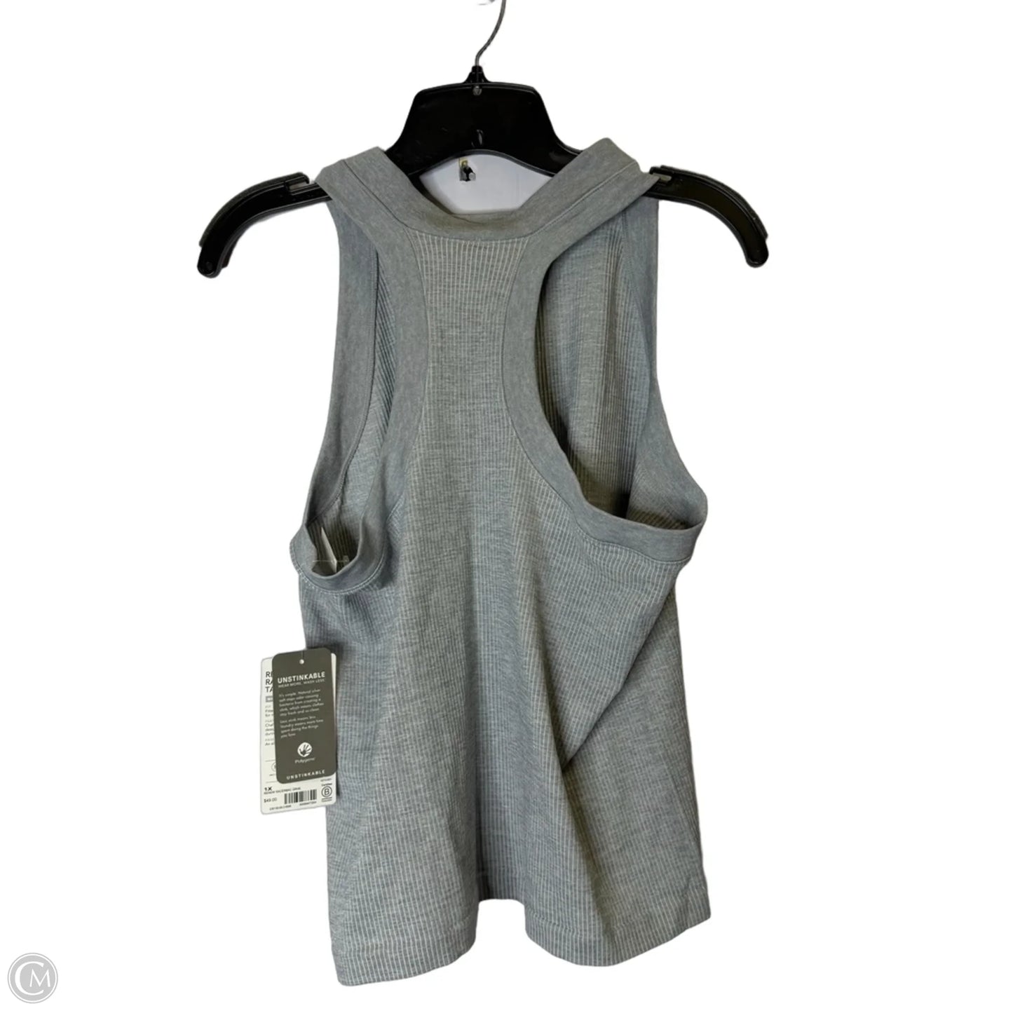 Athletic Tank Top By Athleta In Grey, Size: 1x