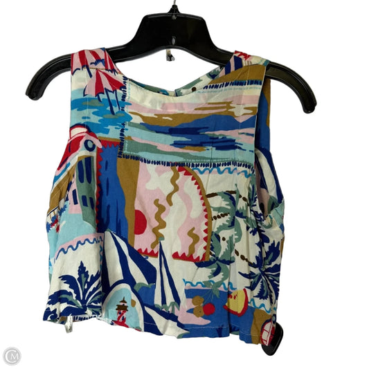 Top Sleeveless By Clothes Mentor In Multi-colored, Size: S