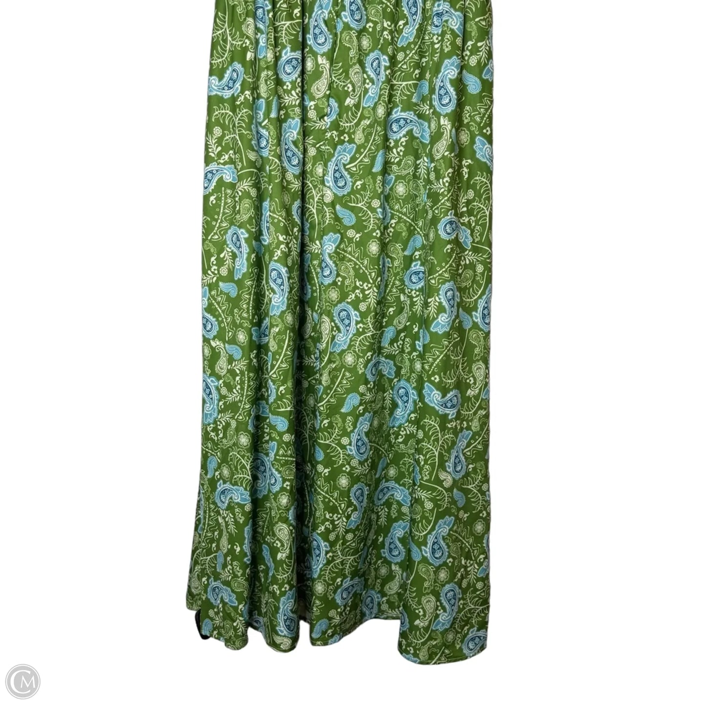 Dress Casual Maxi By Shein In Blue & Green, Size: 8