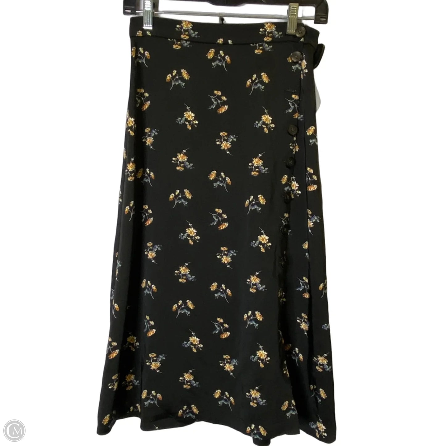 Skirt Midi By Madewell In Black, Size: 0