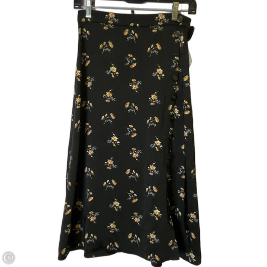 Skirt Midi By Madewell In Black, Size: 0