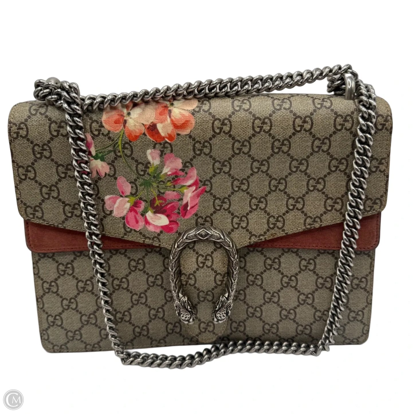 Crossbody Luxury Designer By Gucci, Size: Medium