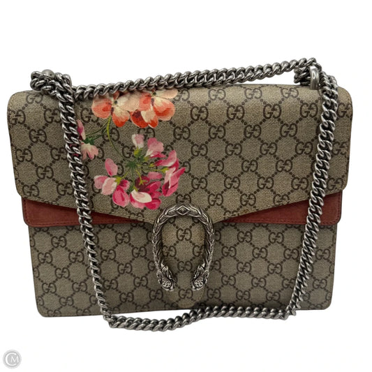 Crossbody Luxury Designer By Gucci, Size: Medium