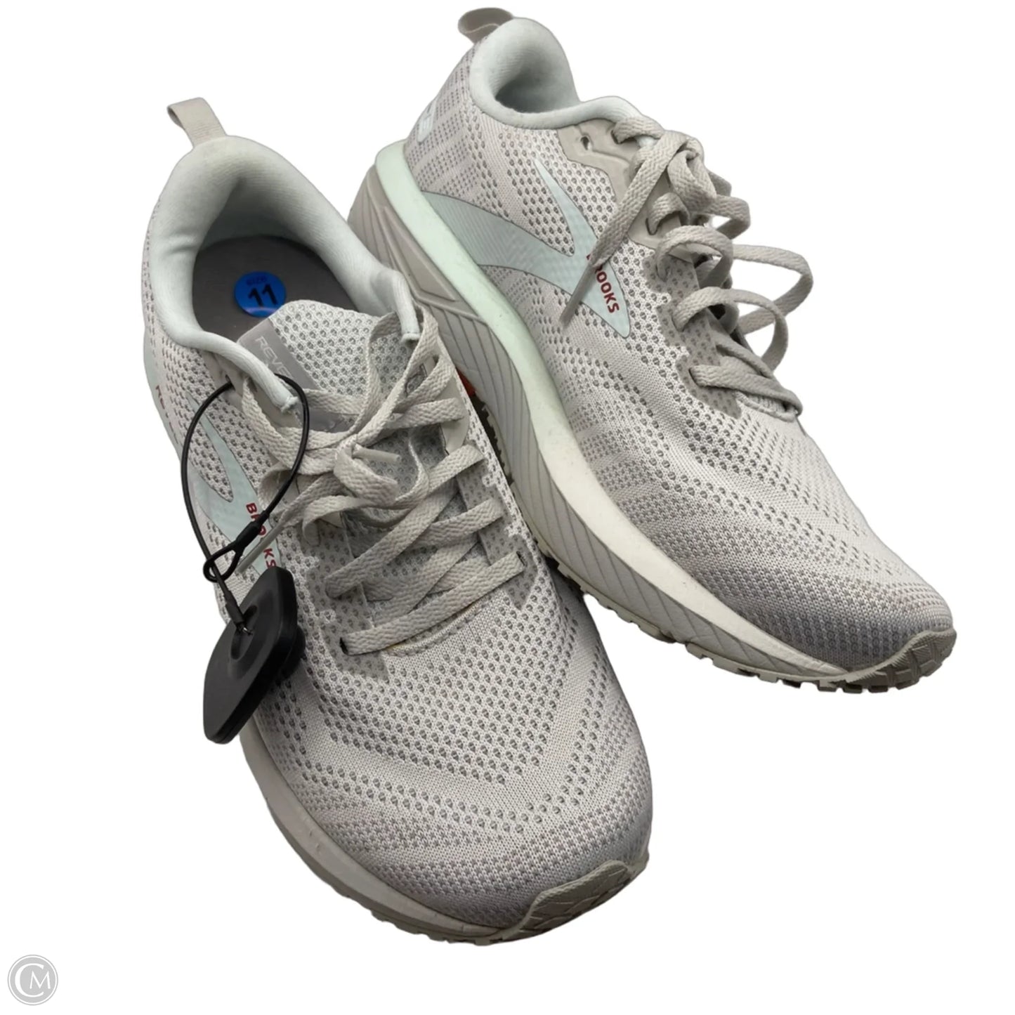 Shoes Athletic By Brooks In Grey, Size: 11