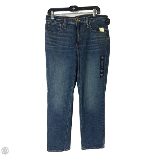 Jeans Skinny By J. Crew In Blue Denim, Size: 8