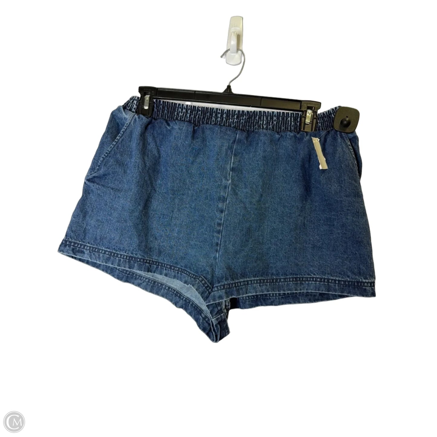 Shorts By Free People In Blue Denim, Size: Xl