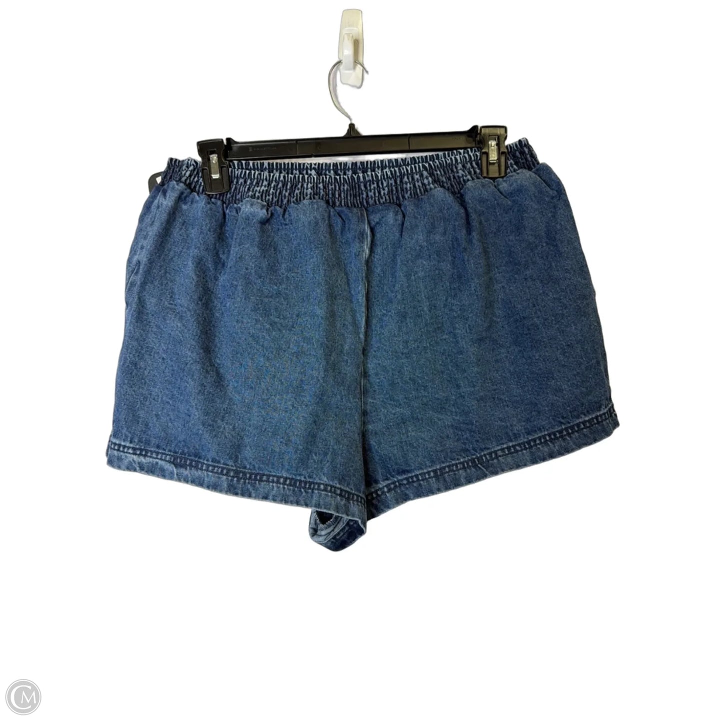 Shorts By Free People In Blue Denim, Size: Xl
