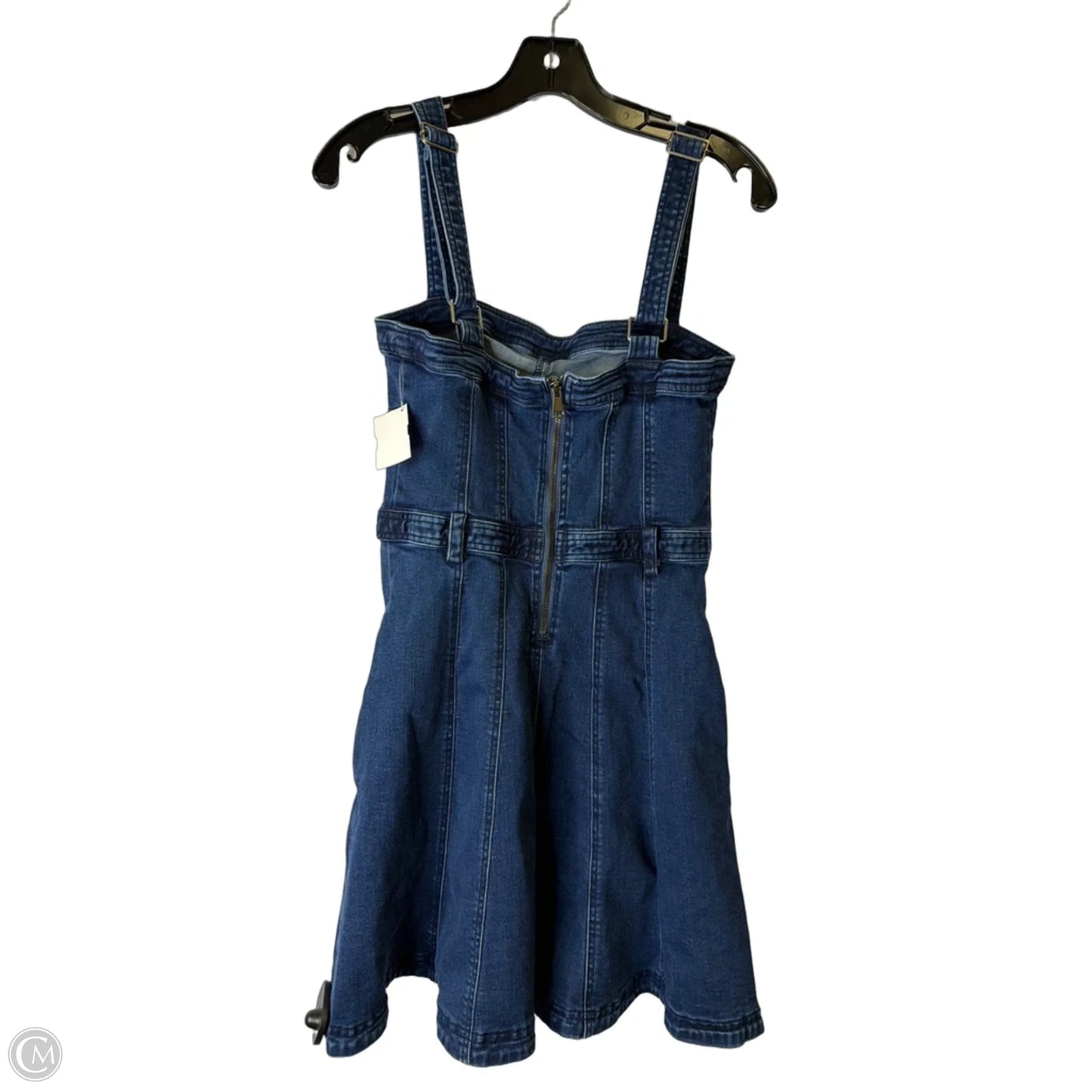 Dress Casual Short By Free People In Blue Denim, Size: M