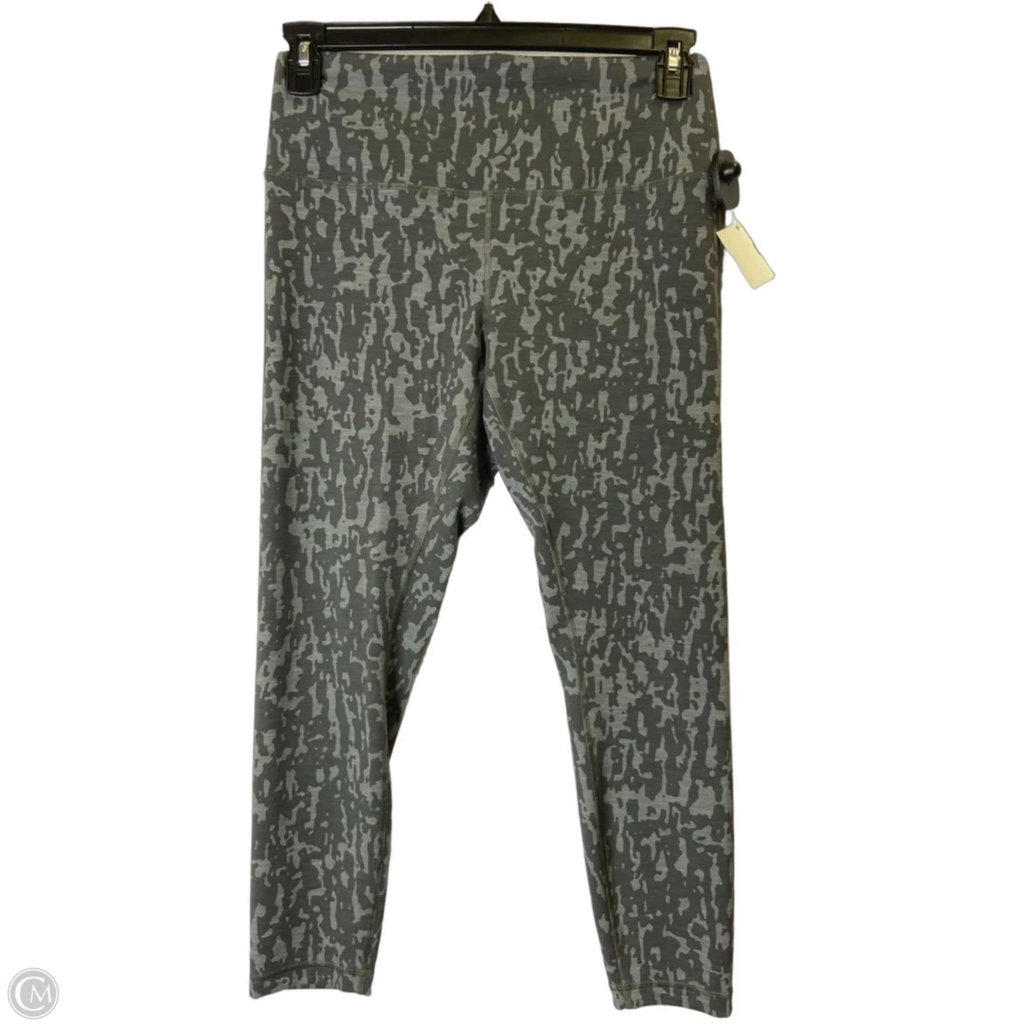 Athletic Leggings By Lululemon In Grey, Size: 12