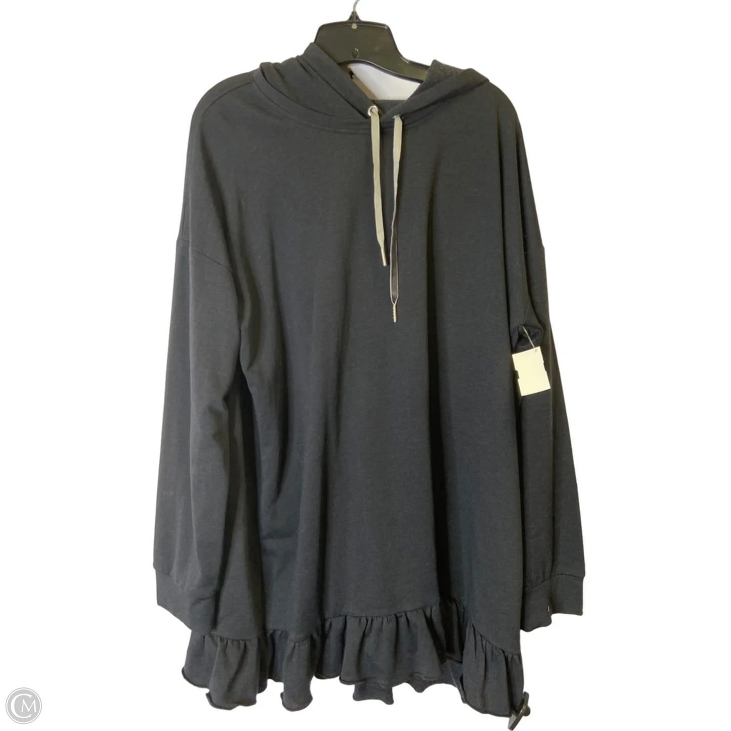 Sweatshirt Hoodie By Matilda Jane In Black, Size: Xxl