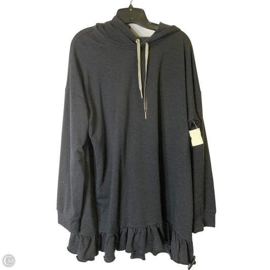 Sweatshirt Hoodie By Matilda Jane In Black, Size: Xxl