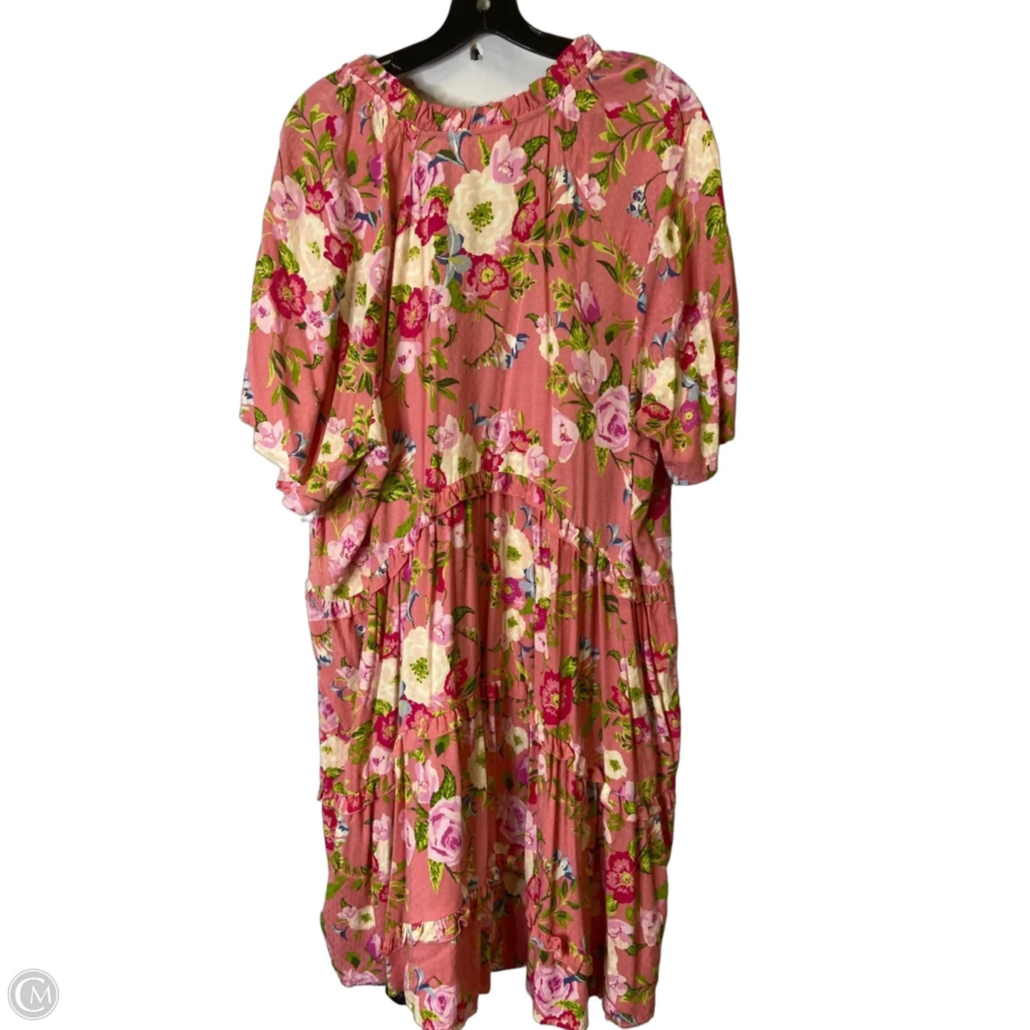 Dress Casual Midi By Matilda Jane In Pink, Size: Xxl