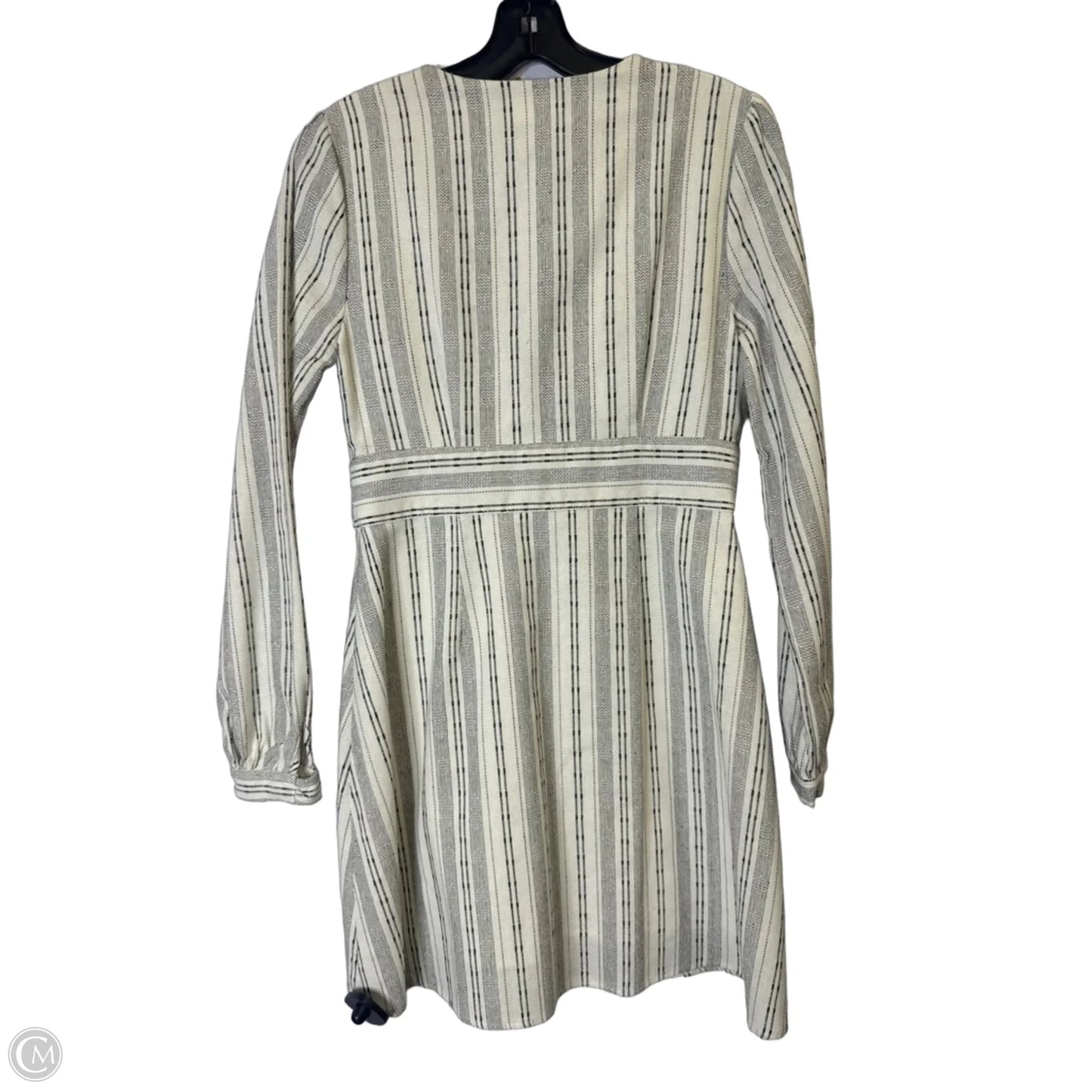 Dress Casual Midi By Clothes Mentor In Striped Pattern, Size: M