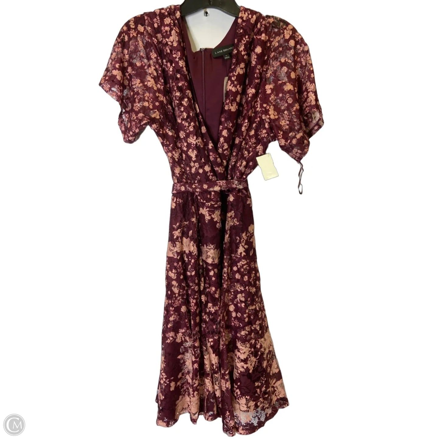 Dress Casual Short By Lane Bryant In Purple, Size: 16