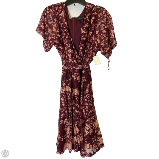 Dress Casual Short By Lane Bryant In Purple, Size: 16