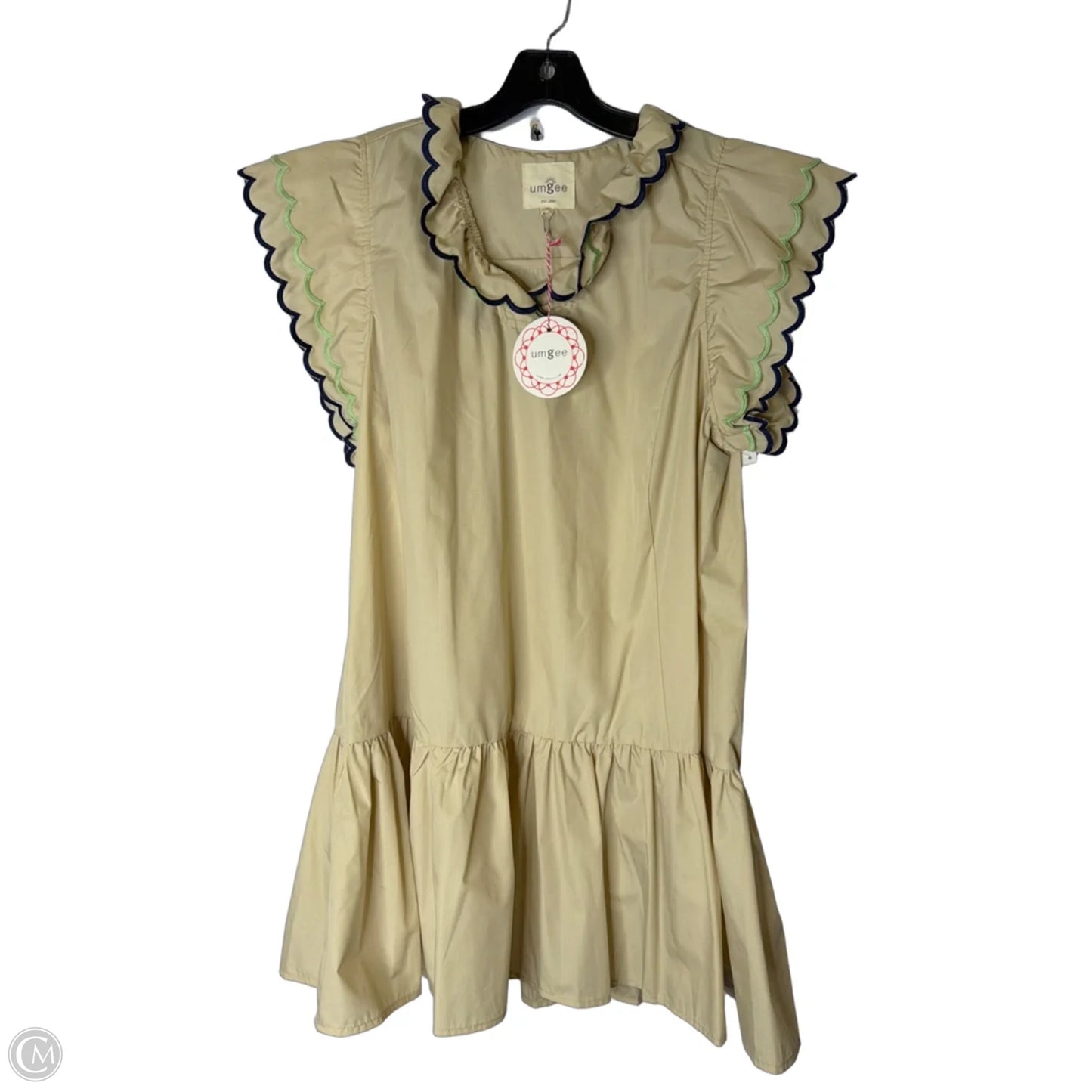 Dress Casual Short By Umgee In Beige, Size: S