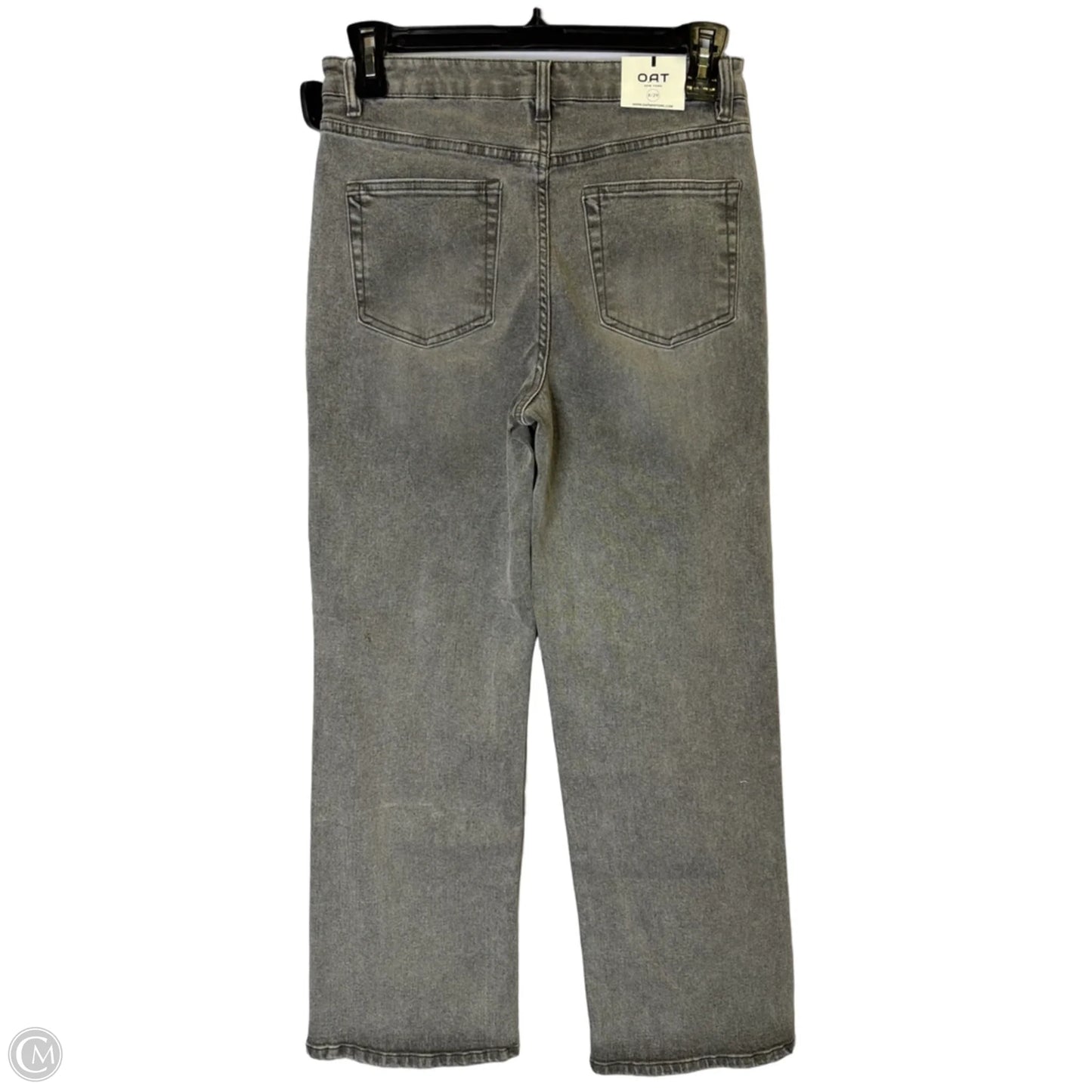 Jeans Straight By Oat In Grey, Size: 8