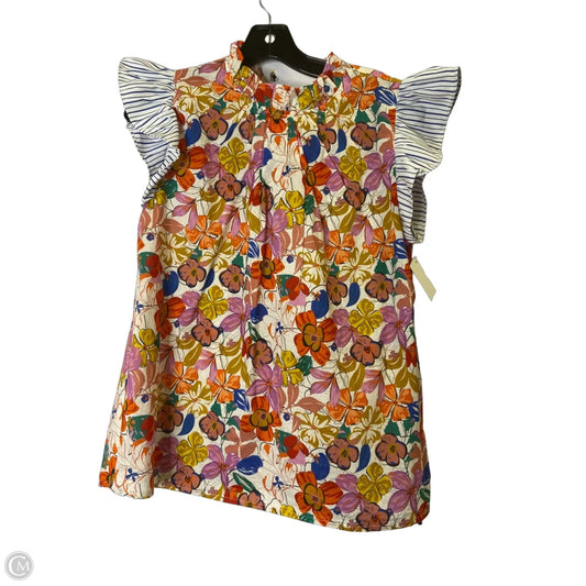 Top Sleeveless By Clothes Mentor In Multi-colored, Size: S