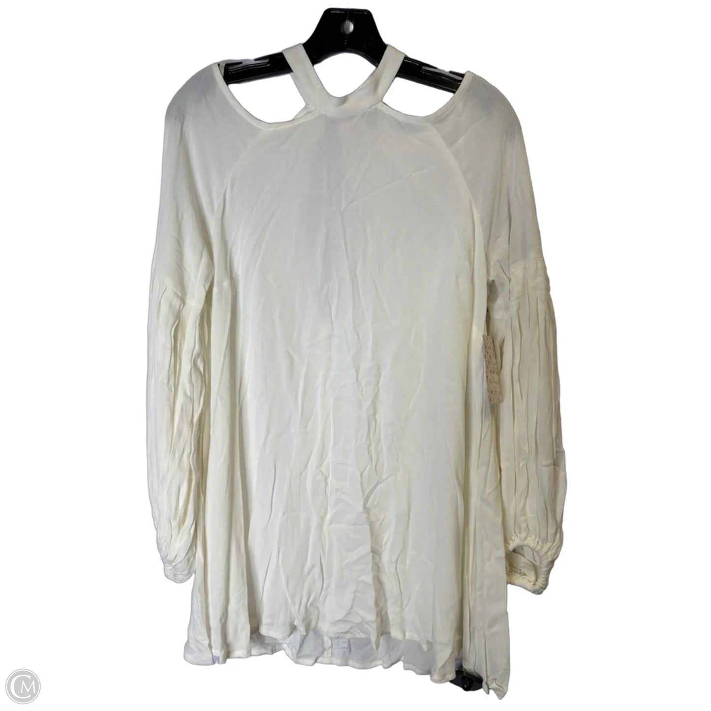 Top Long Sleeve By Free People In Cream, Size: Xs