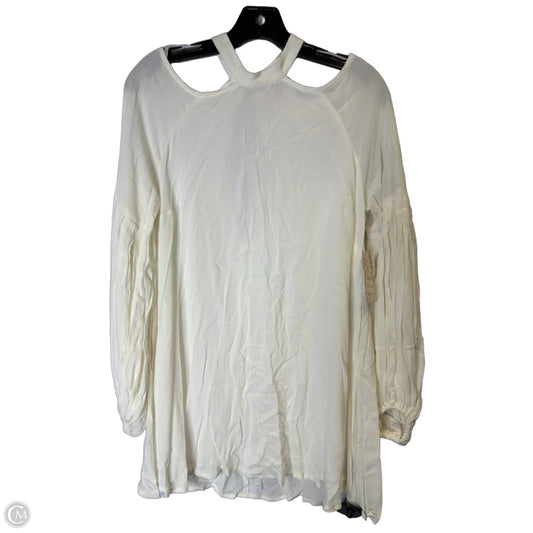 Top Long Sleeve By Free People In Cream, Size: Xs