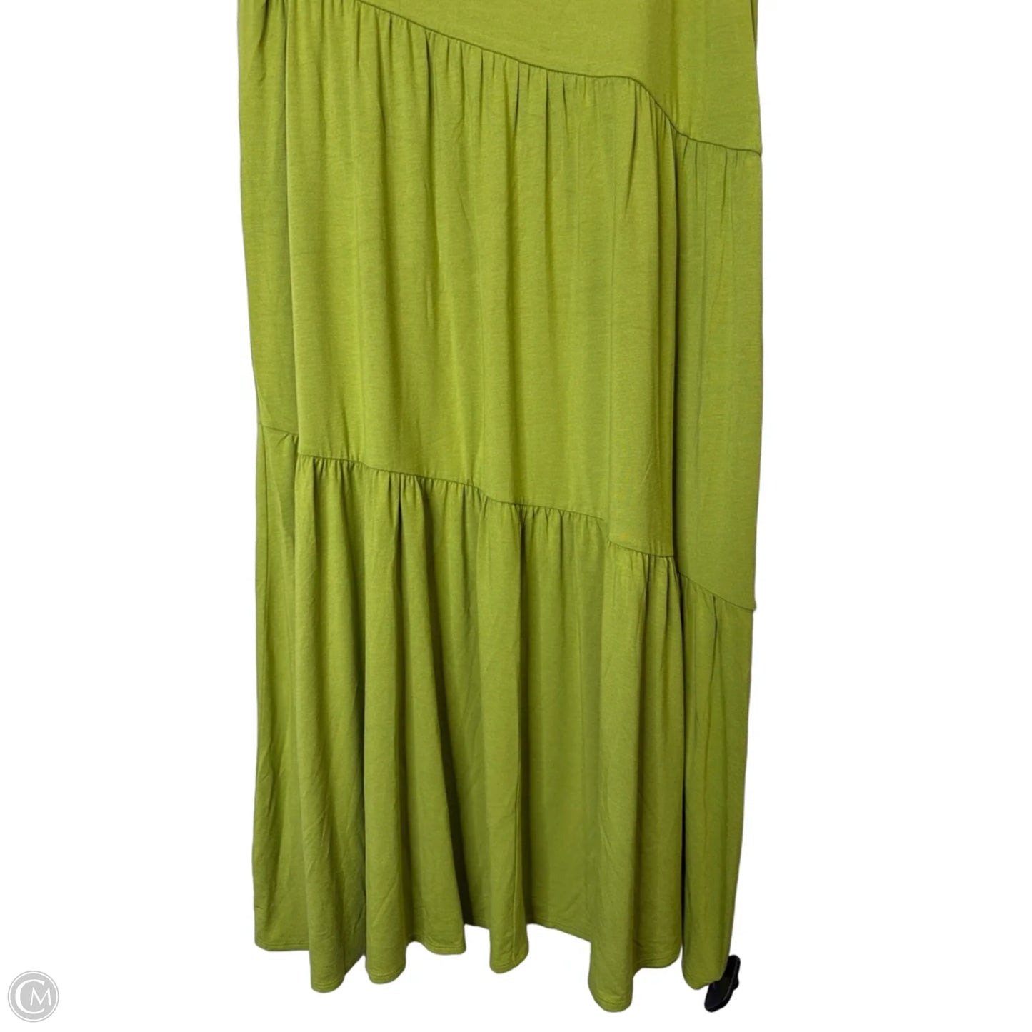 Dress Casual Maxi By Chicos In Green, Size: L