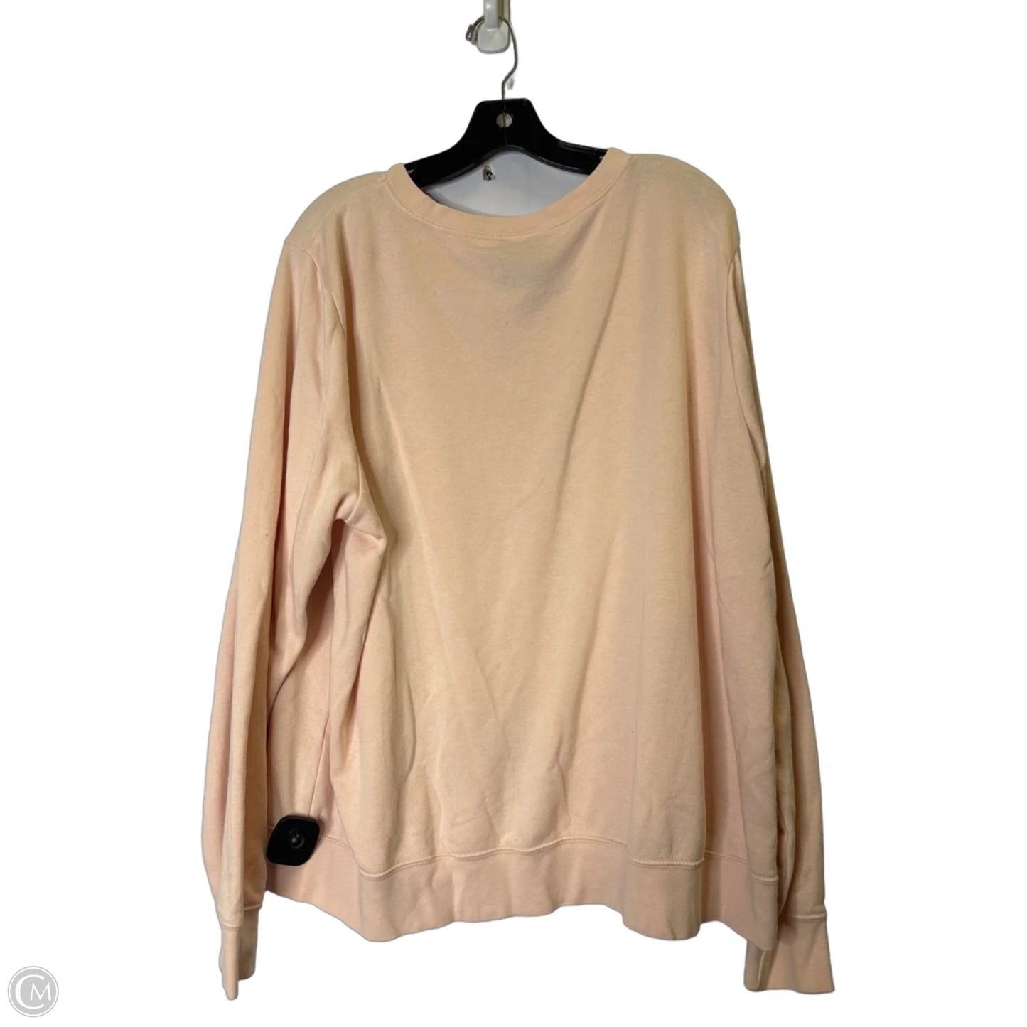 Athletic Sweatshirt Crewneck By Nike Apparel In Pink, Size: 1x