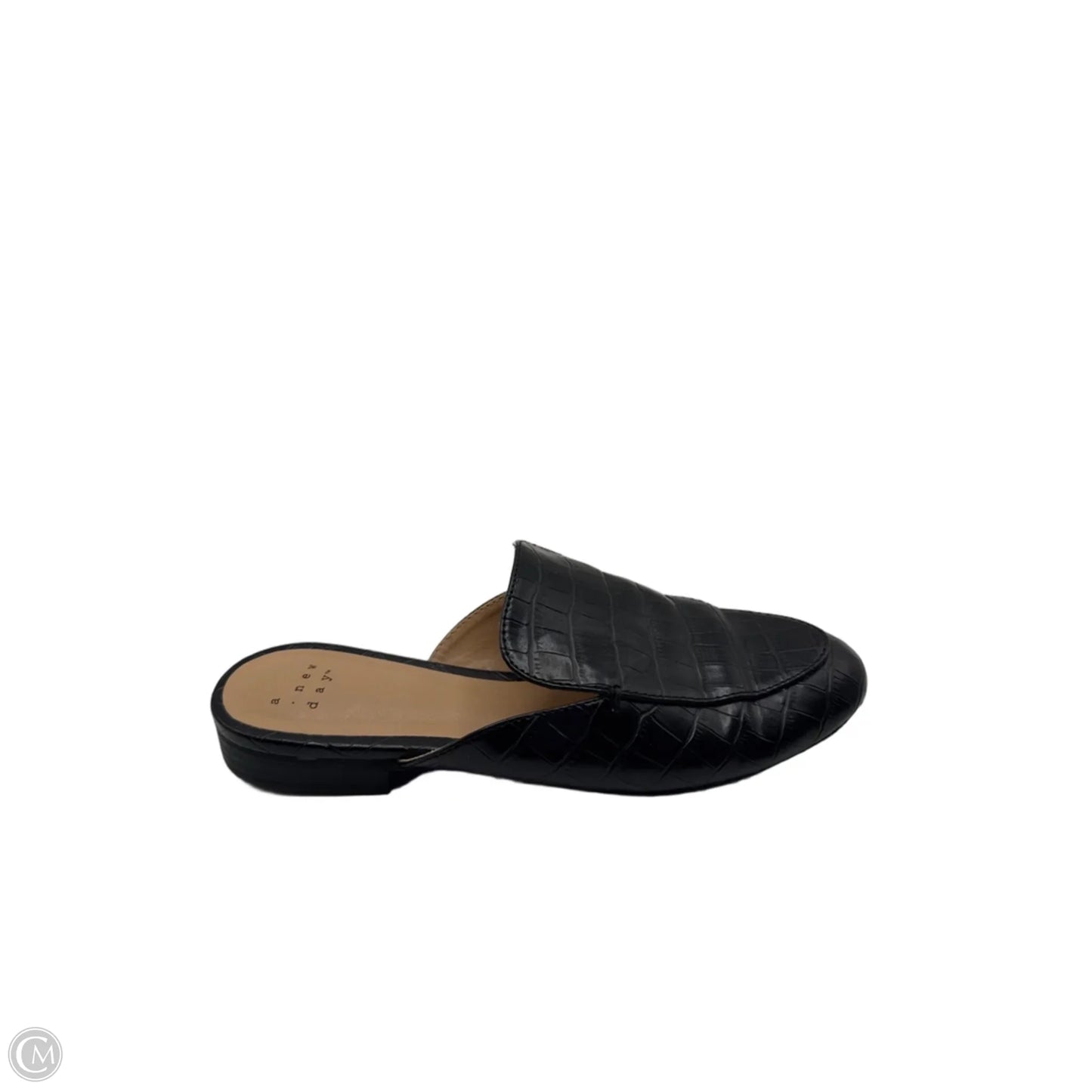 Shoes Flats By A New Day In Black, Size: 6