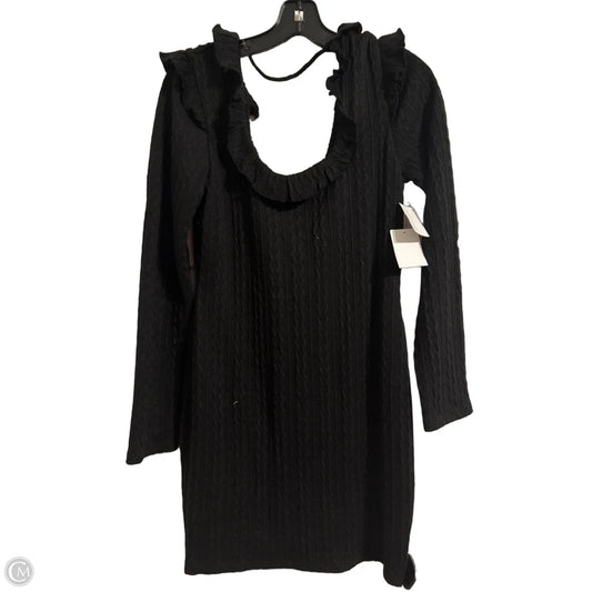 Dress Casual Midi By Clothes Mentor In Black, Size: M