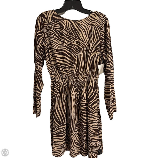 Dress Casual Short By H&m In Animal Print, Size: 4