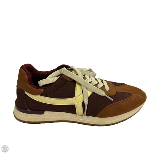 Shoes Sneakers By Clothes Mentor In Brown & Purple, Size: 8.5