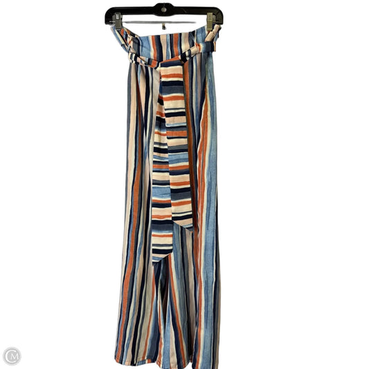 Pants Wide Leg By Bar Iii In Striped Pattern, Size: M
