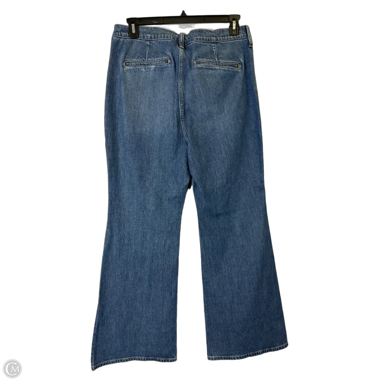 Jeans Flared By J. Crew In Blue Denim, Size: 12