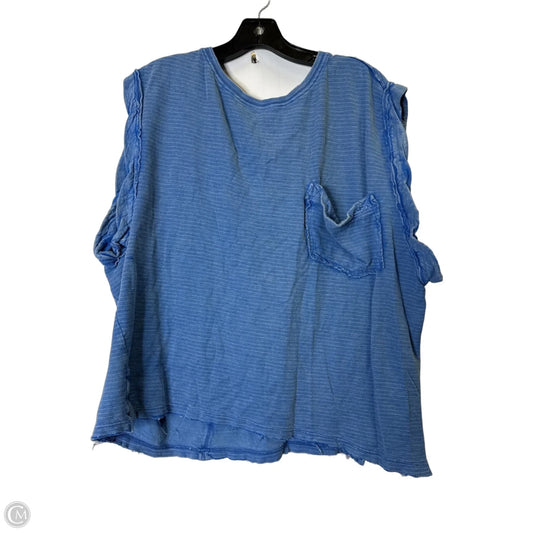 Top Short Sleeve By We The Free In Blue, Size: M
