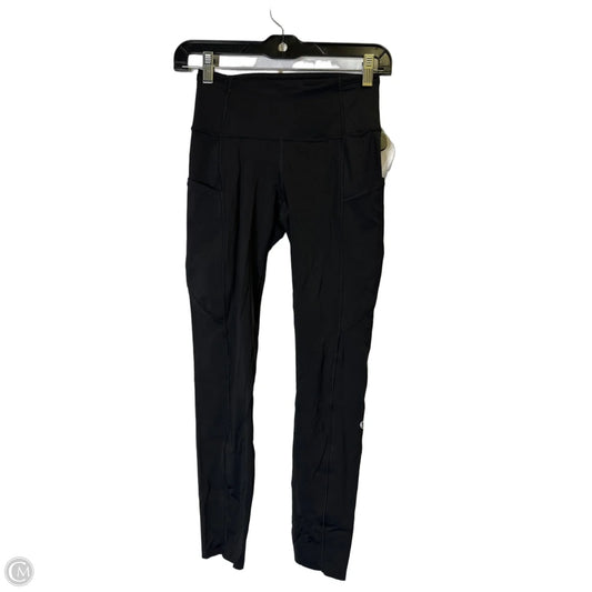 Athletic Leggings Capris By Lululemon In Black, Size: 4