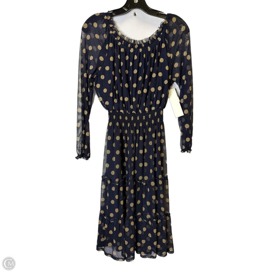Dress Casual Midi By Kate And Lily In Polkadot Pattern, Size: 8p
