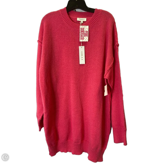 Sweater By Gilli In Pink, Size: L