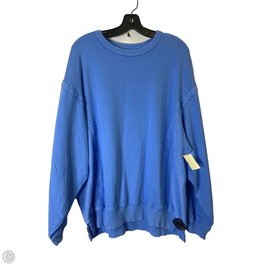 Sweatshirt Crewneck By Aerie In Blue, Size: S
