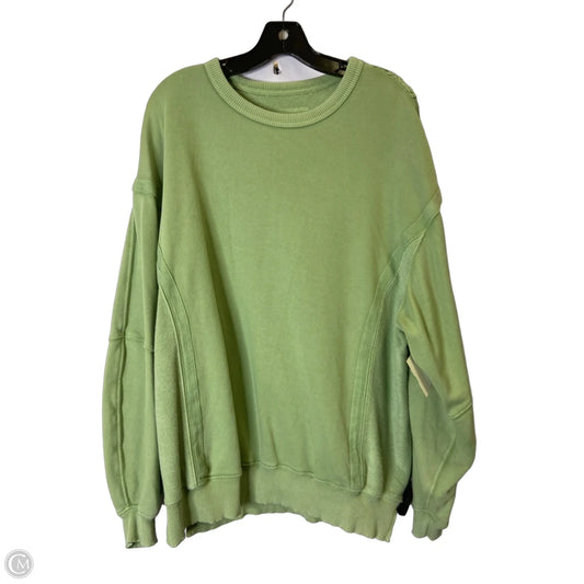 Sweatshirt Crewneck By Aerie In Green, Size: S